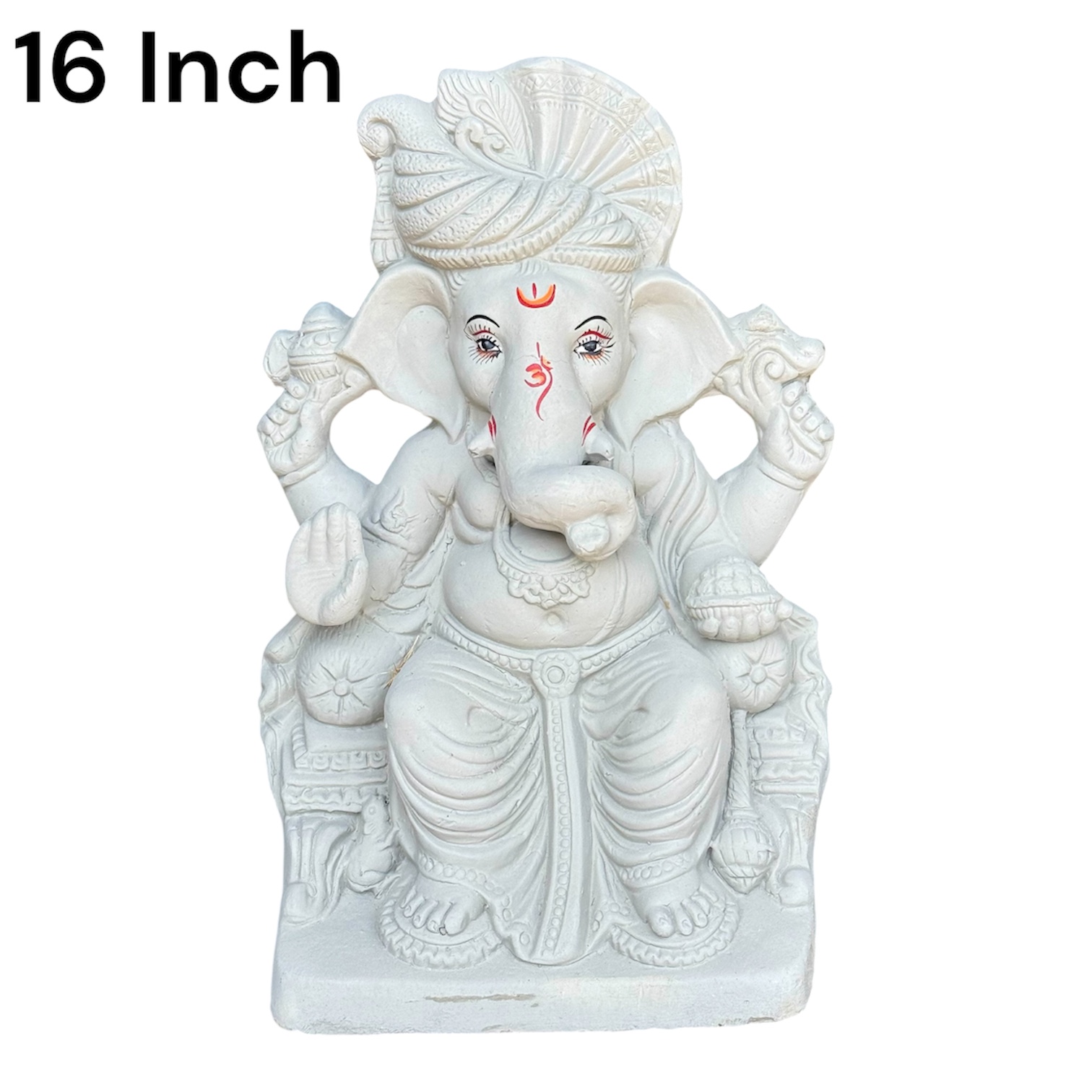 16 inch clay Ganesha